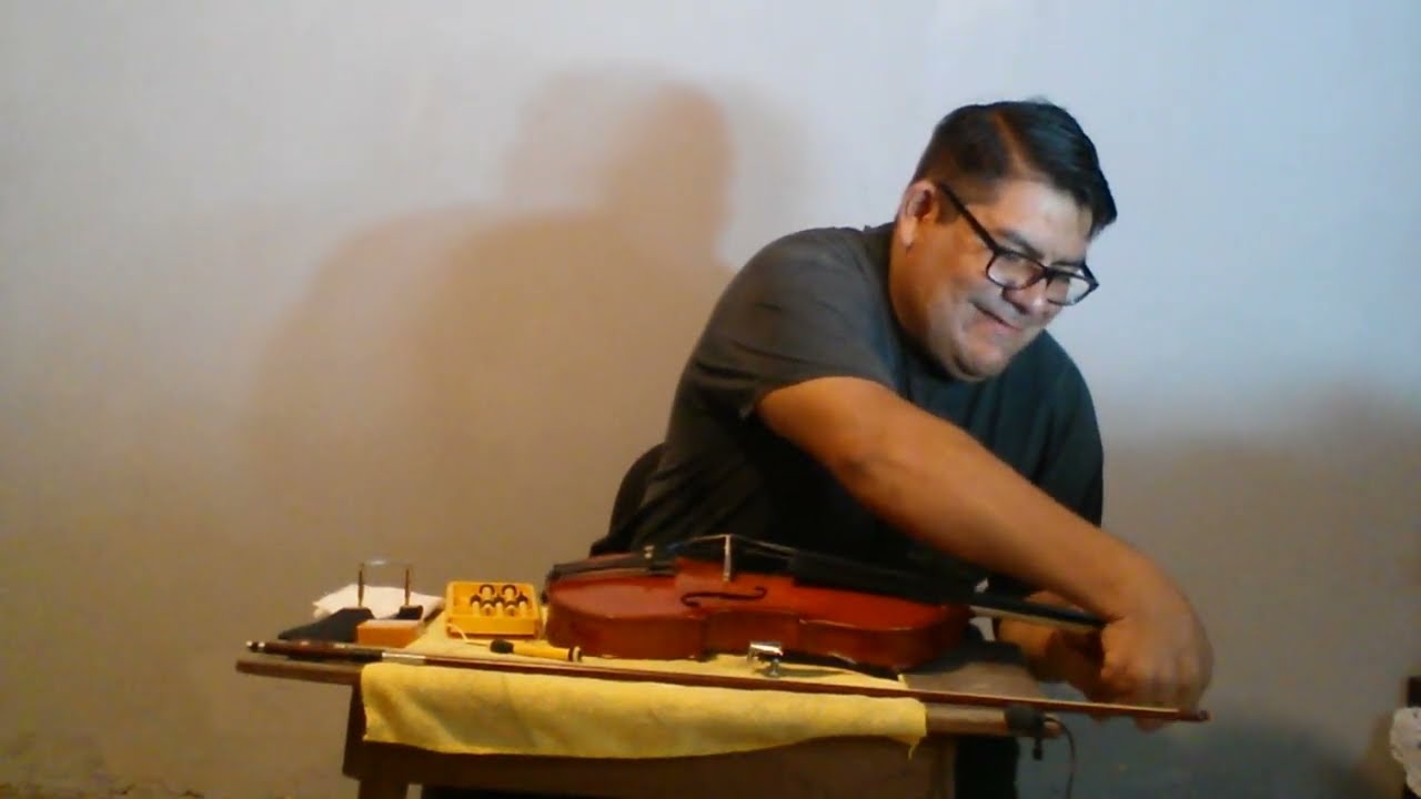 Como cambiar el cordal para mejorar un violin economico
