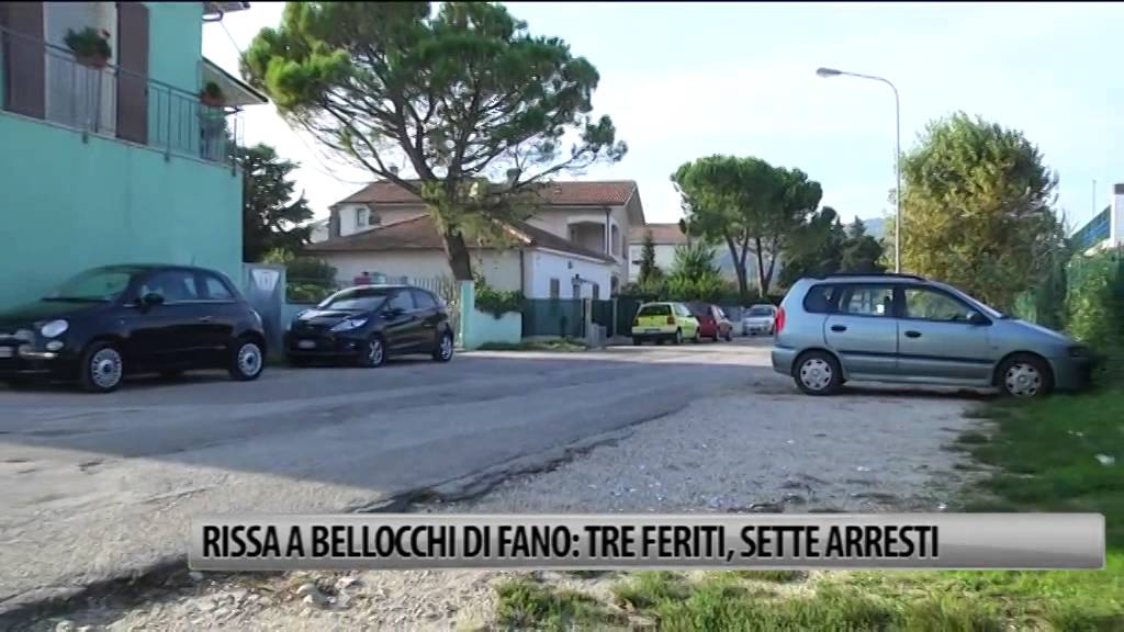 Mega rissa tra romeni e un albanese scoppiata a Bellocchi di Fano. Sette arresti