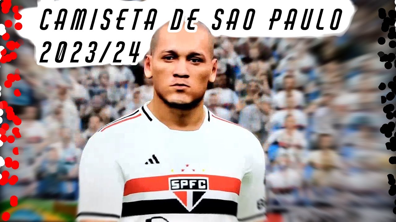 cómo hacer camiseta de Sao Paulo 2023/24 pes 2018 #pes2018 #saopaulo #brasil #xbox360