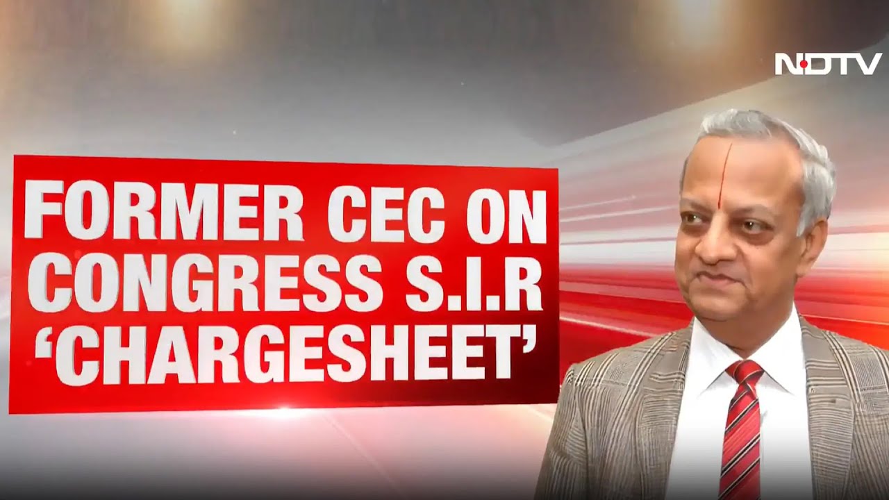 Election Commission Of India | Former CEC N Gopalaswami Breaks Down Congress' SIR 'Chargesheet'