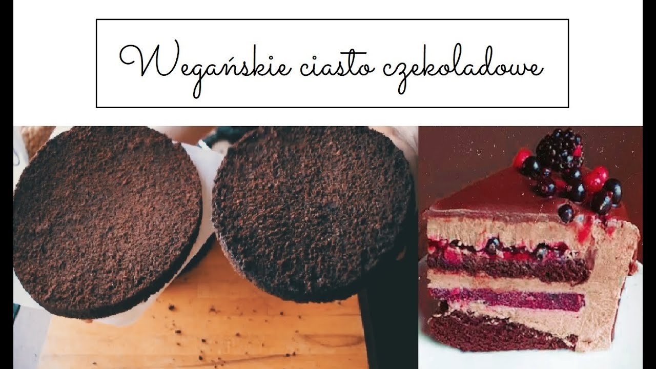 🍫🍰 Biszkopt czekoladowy bez miksera, cukru i jajek (orkisz/bezglutenowe)