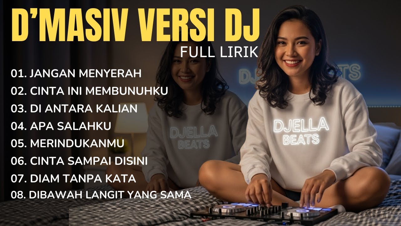 D'Masiv Party Mix 2025 - Hits Terbaik Full Bass Mode