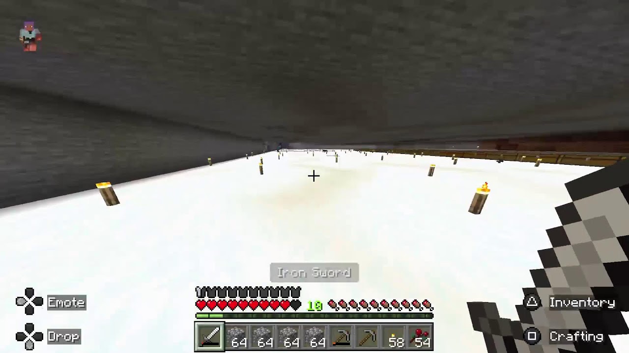 🟣 Clearing Entire Area to Build a Snow Village ☃️ 🌨️ Minecraft PS5 - Silent Survival Part 18