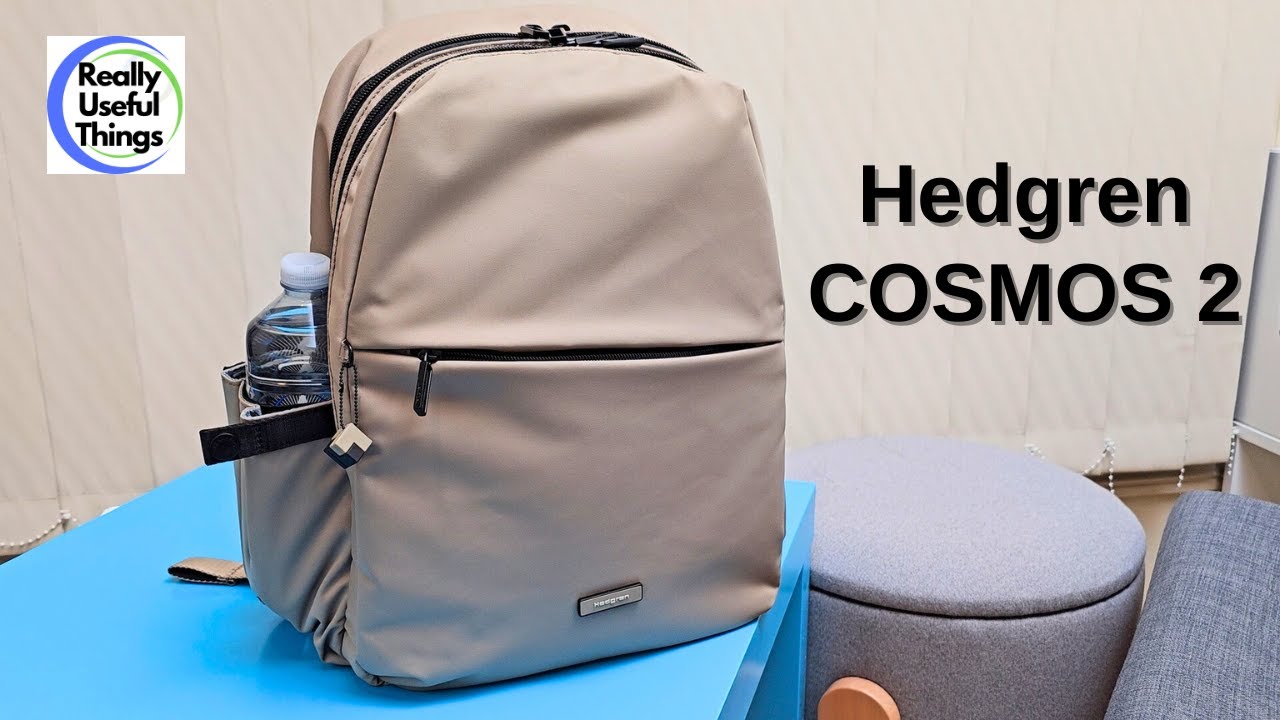 Hedgren COSMOS 2 Backpack - Love the collapsible Waterbottle pocket!
