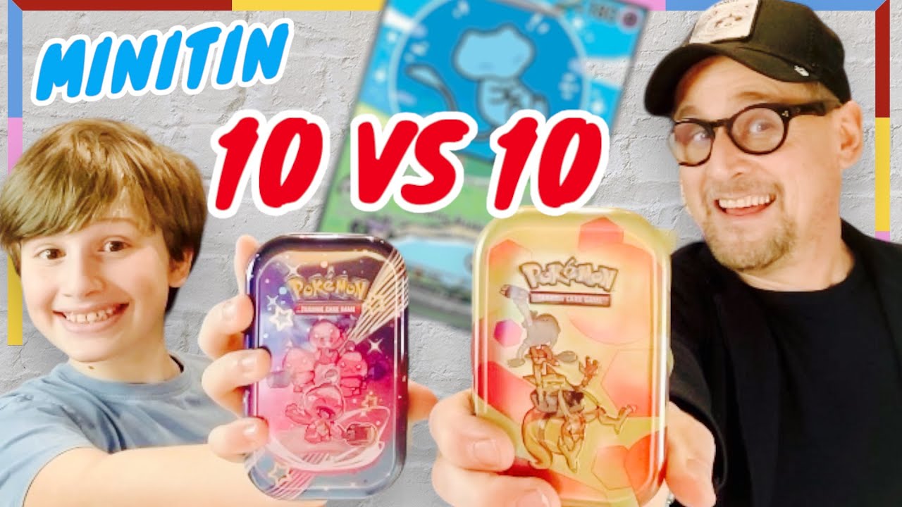 10 MINI TIN di Pokemon 151  VS 10 MINI TIN di Pokemon DESTINO DI PALDEA