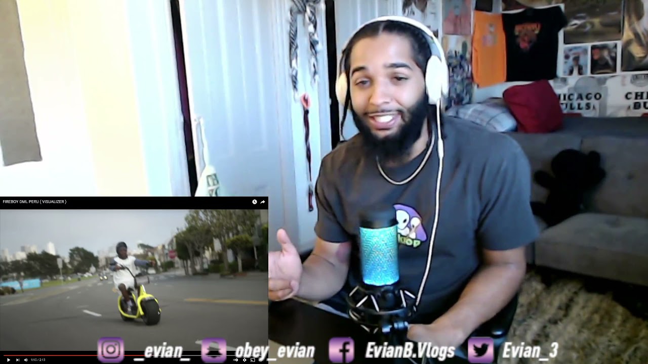 Fireboy DML - PERU | REACTION!