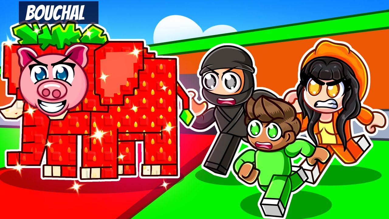 Předstírám, že jsem STRAWBERRY ELEPHANT ve Steal A Brainrot, abych UKRAL SECRETY!