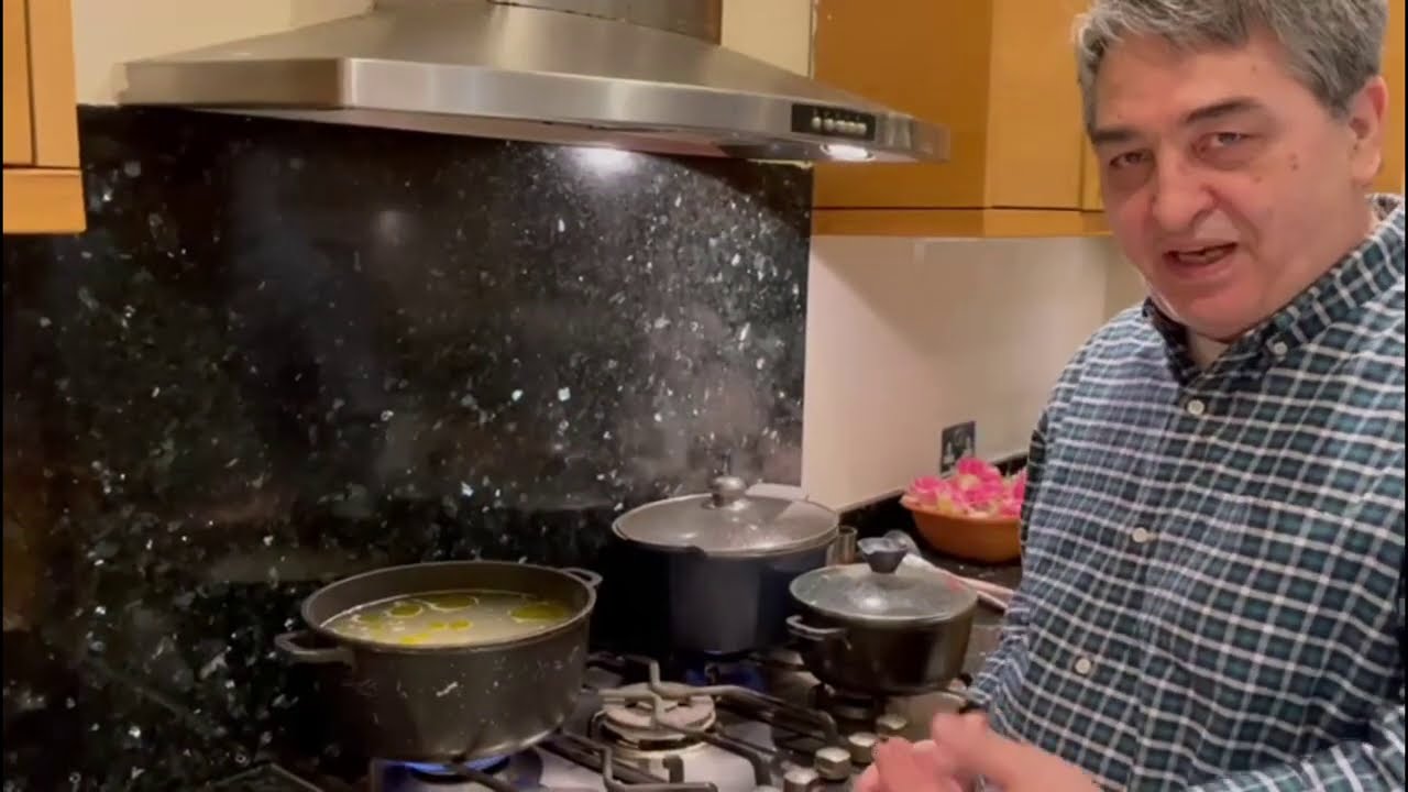 دست پخت همسرم  عدس پلو و کار گروهی teamwork