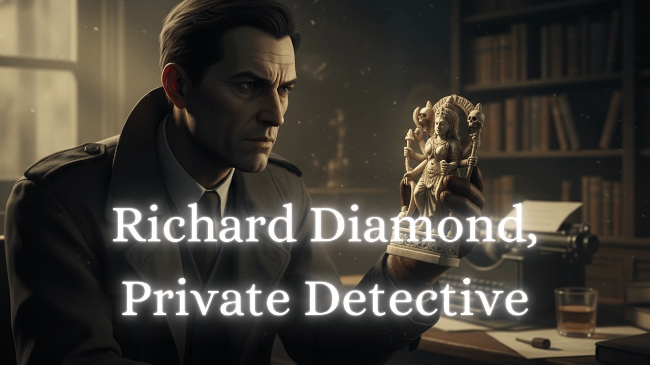 Richard Diamond, Private Detective  “The Ivory Statue”  Classic Radio Noir