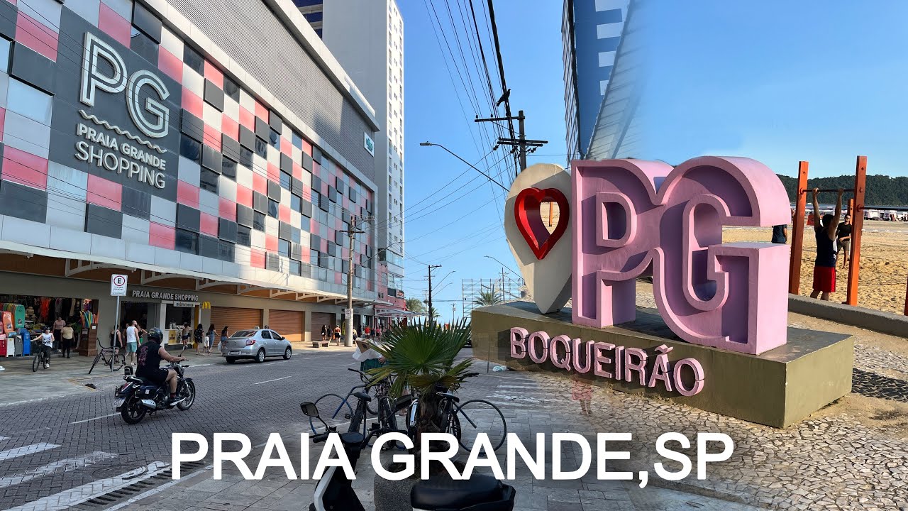 Um dia perfeito na Praia Grande: Tour completo pelo Boqueirão e Guilhermina