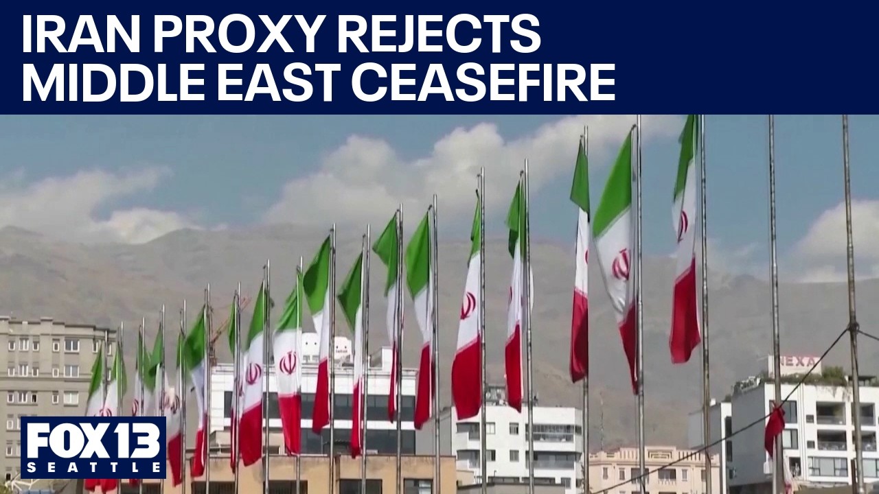 Иранский агент отвергает соглашение о прекращении огня на Ближнем Востоке | FOX 13 Seattle