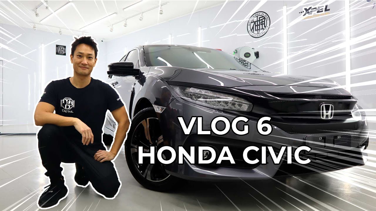 EP.06: ESTÉTICA AUTOMOTIVA NO HONDA CIVIC - REGISTRANDO OS JOBS DE CADA SEMANA
