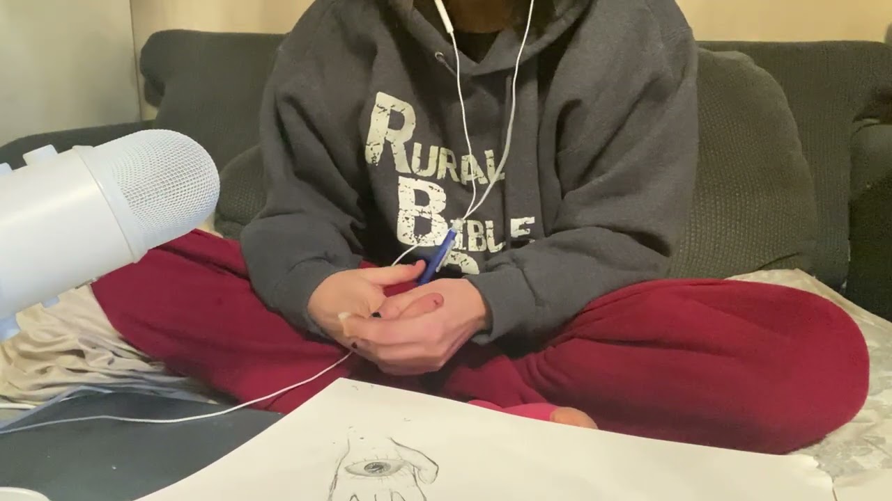 ASMR 1000 SUBSCRIBER SPECIAL!!! Drawing/Explaining/Talking