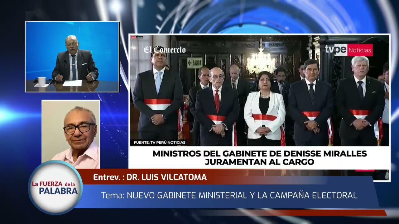 NUEVO GABINETE MINSTERIAL Y LA CAMPAÑA ELECTORAL