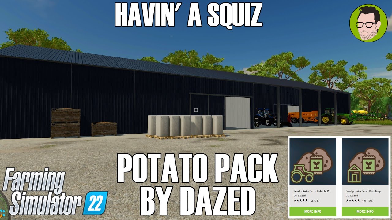 Potato Pack by Dazed | Farming Simulator 22