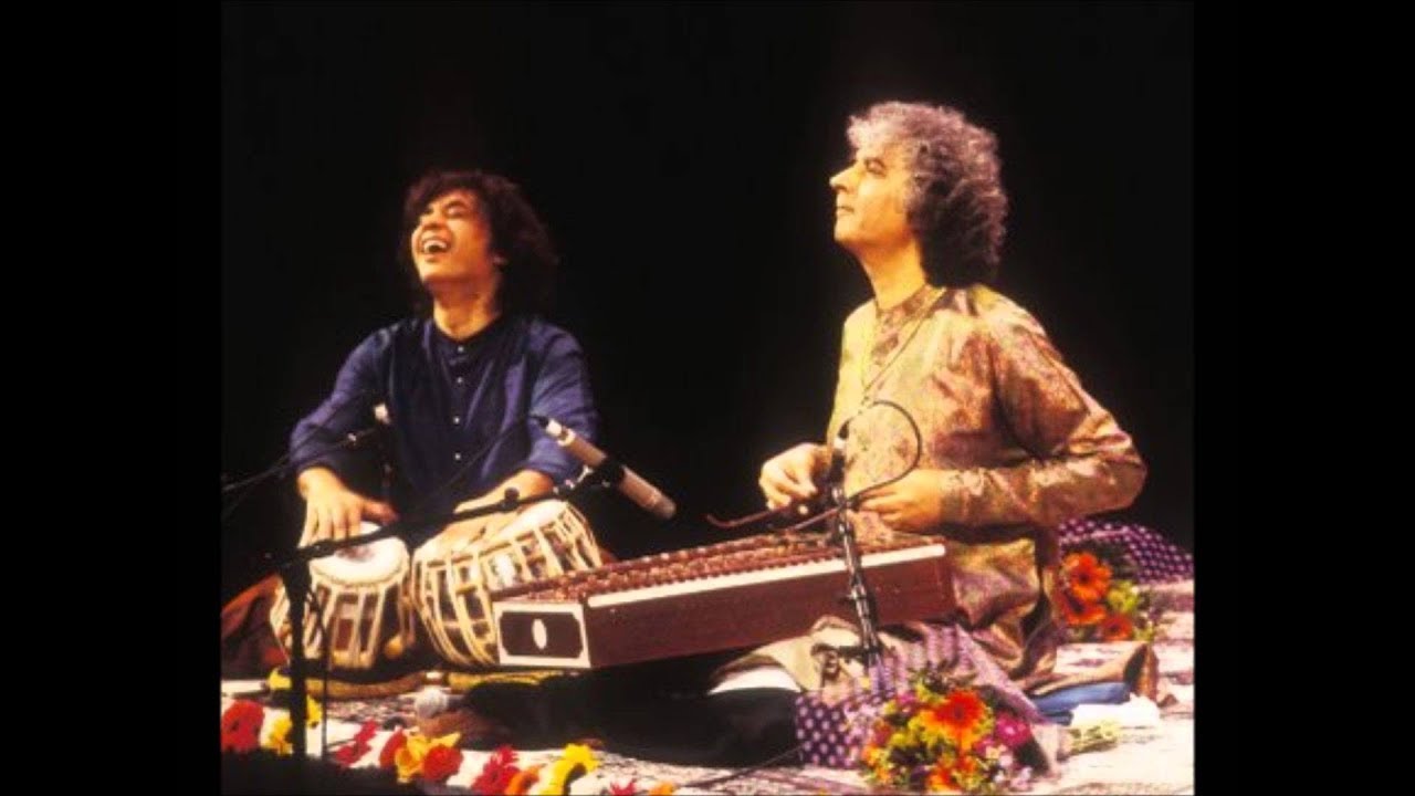 Pandit Shivkumar Sharma (Santoor) and Dr. Zakir hussain on Tabla - Raga Yaman