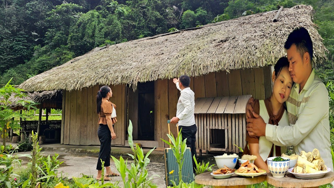 Leave the city for the countryside - Cleaning the barn, cooking Lý Thị Sai