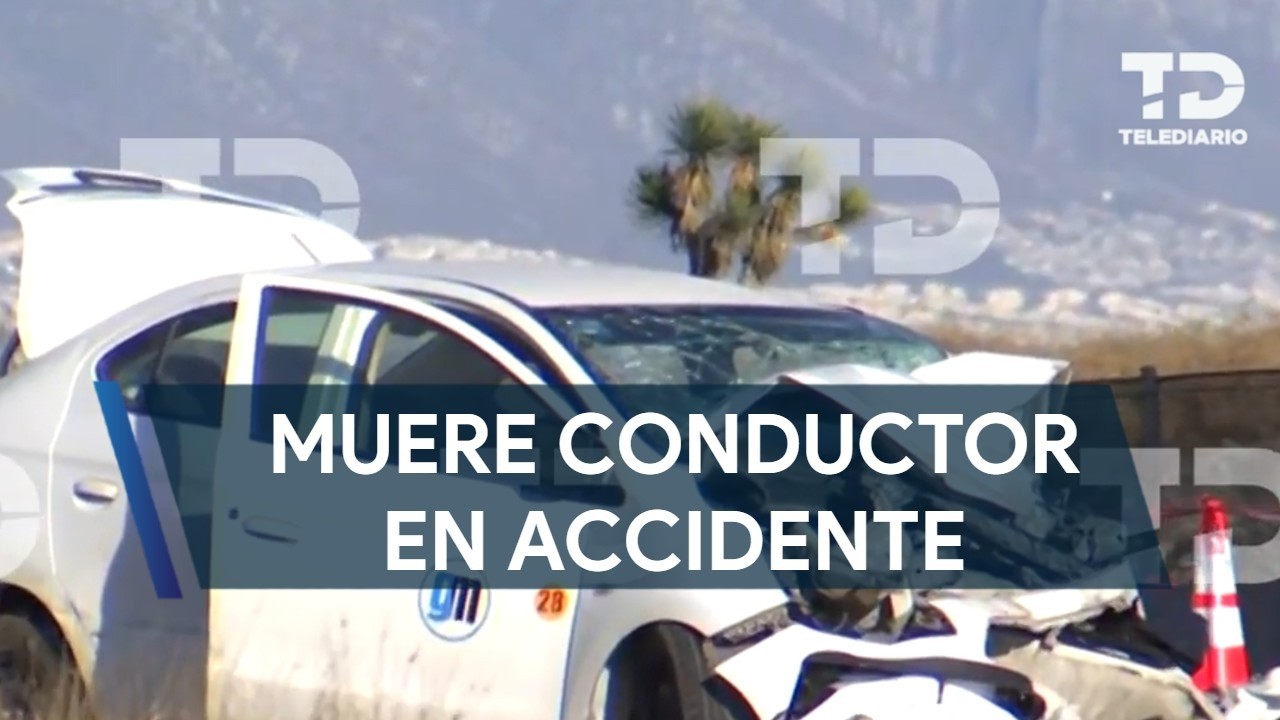 Conductor muere tras chocar contra tráiler en la Carretera Saltillo-Monterrey
