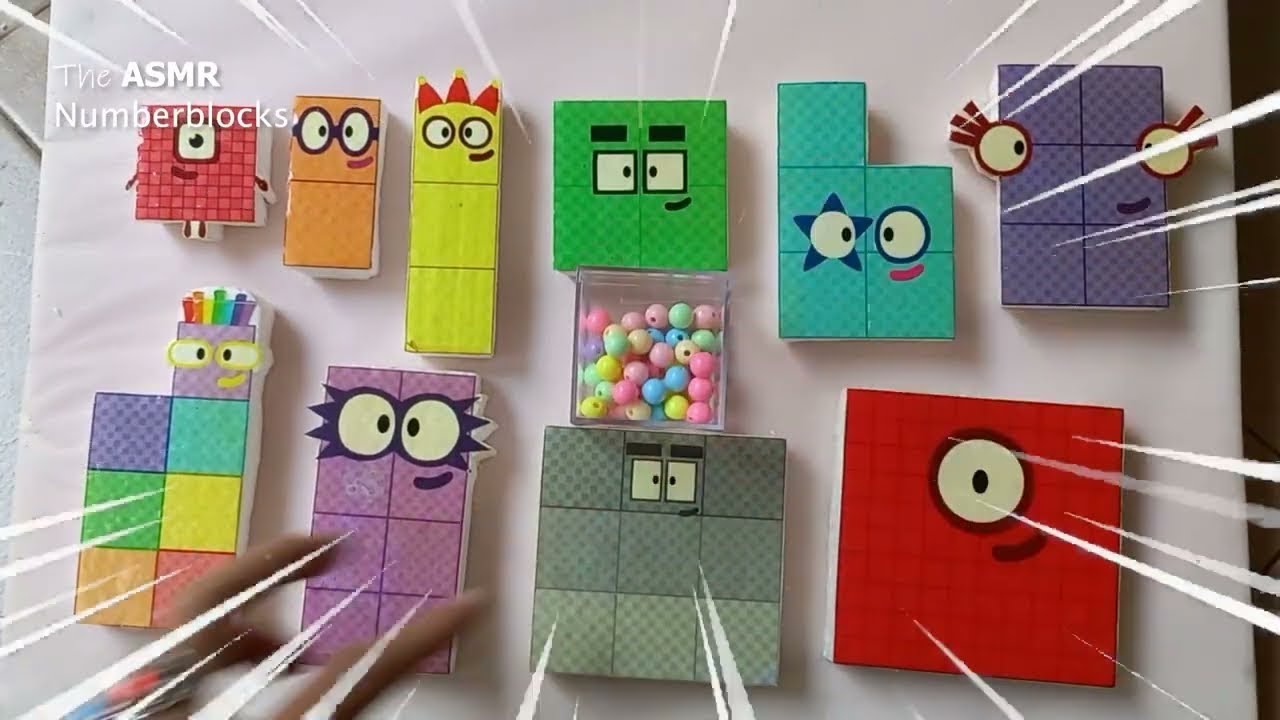 Box Full of MYSTERY Numberblocks 1-20 Vs Step SQUAD - ASMR Looking For Numberblocks #625