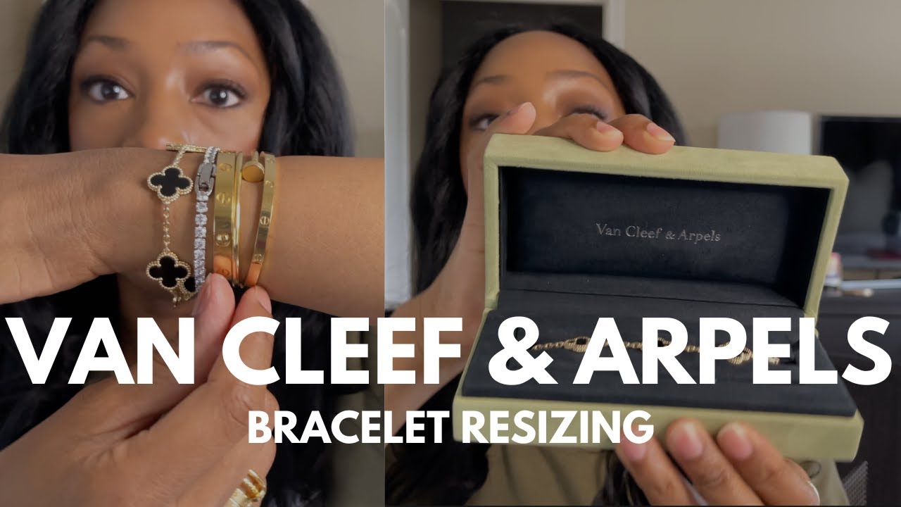 Van Cleef & Arpels Alhambra Bracelet Resizing Process (Online Purchase)
