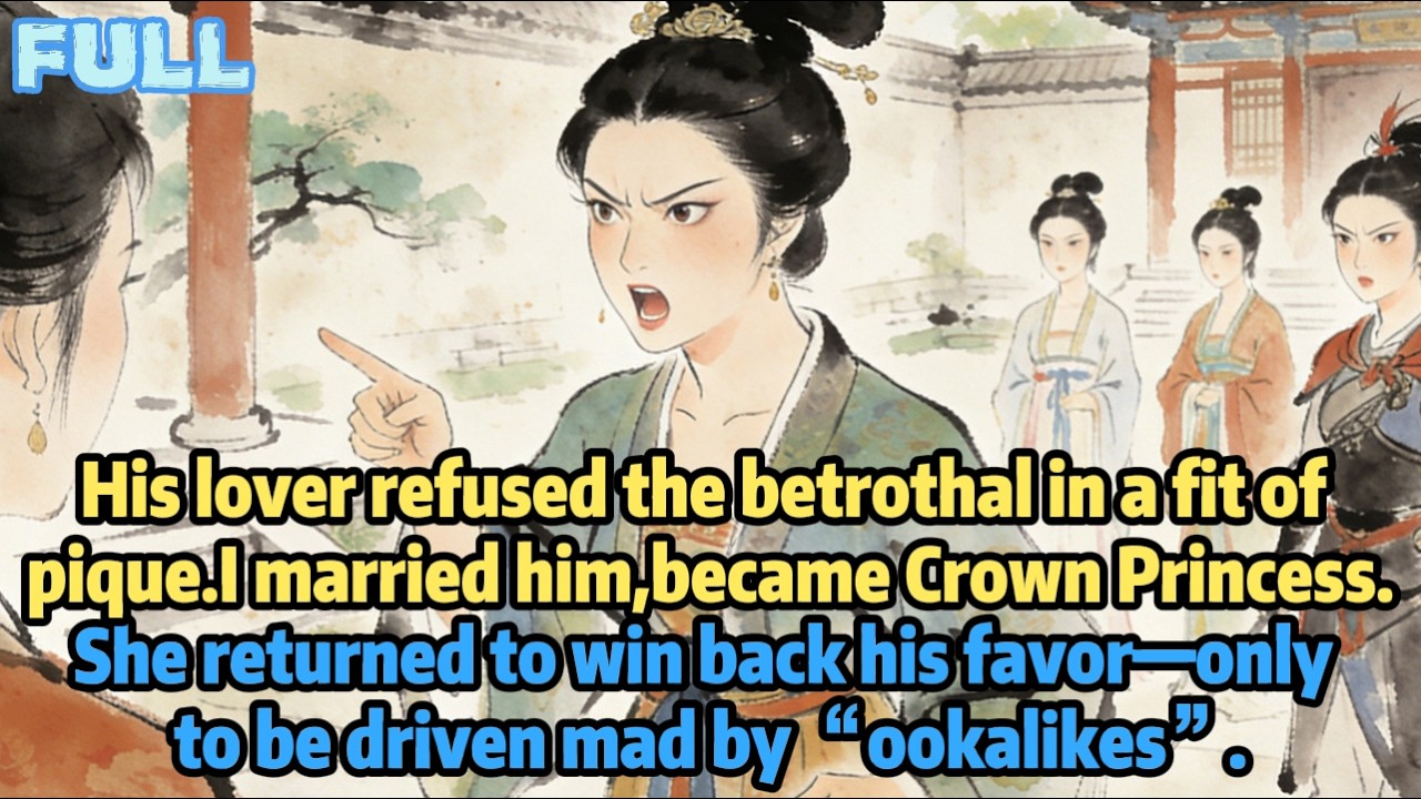 The crown prince's first love stormed off and fled the wedding in a fit of pique,so I took her place