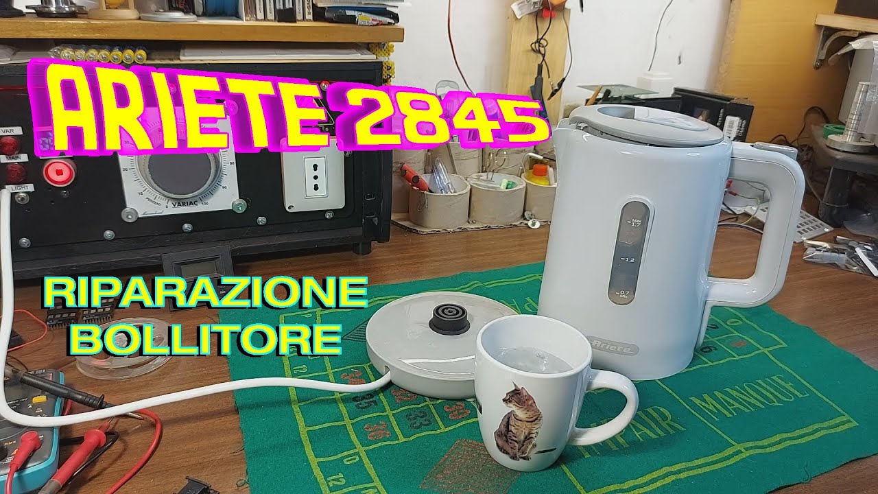 NON SI ACCENDE! RIPARAZIONE BOLLITORE 