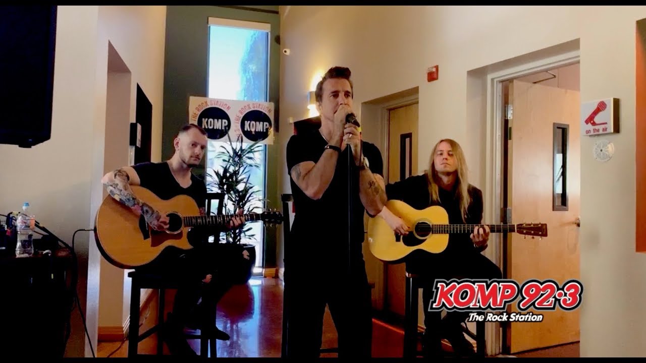 Scott Stapp Acoustic Performance KOMP 92 3 The Rock Station
