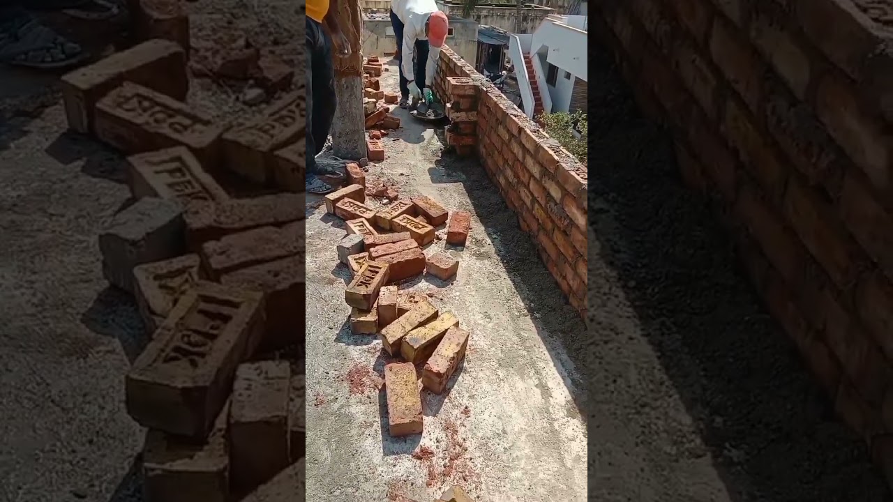 Construction of Parapet wall