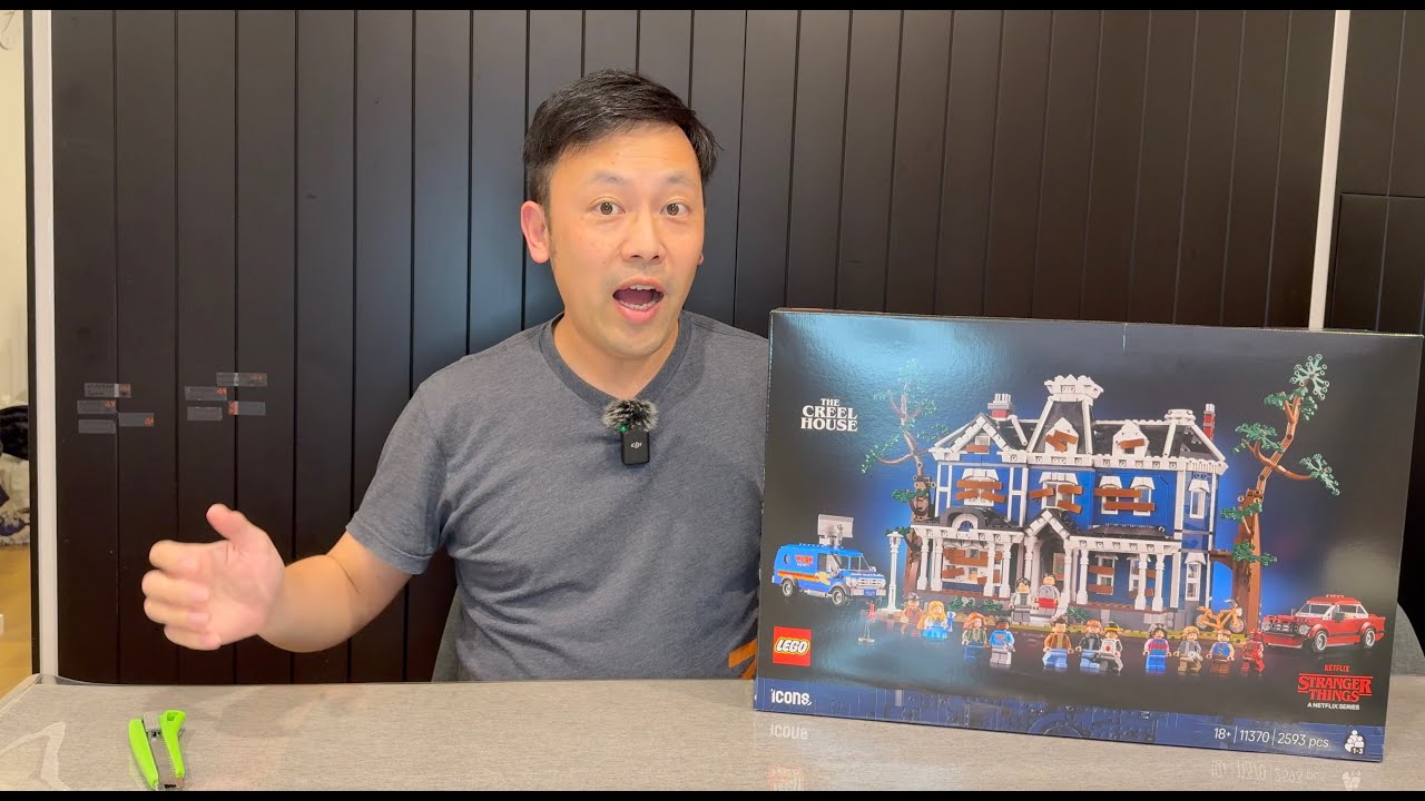 Building the 2026 LEGO Icons 11370 Stranger Things: The Creel House!!!
