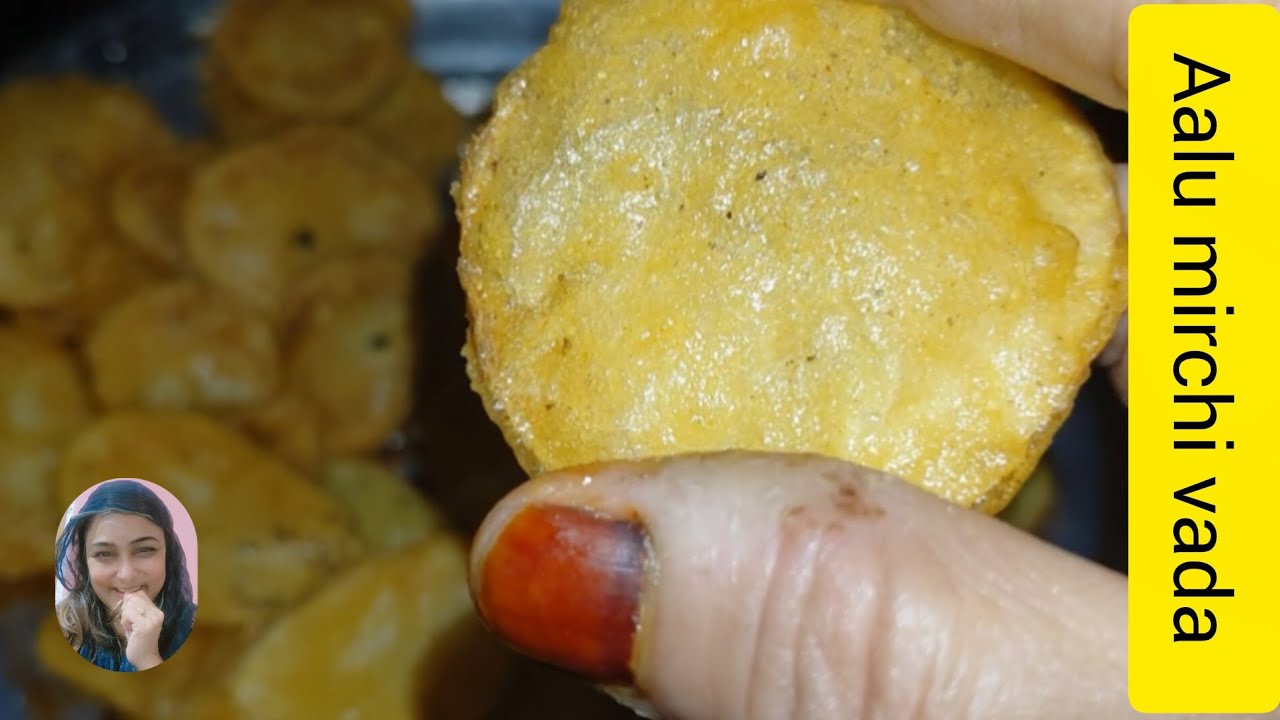 Mirchi or aalu vada Delicious  recipe . 💥