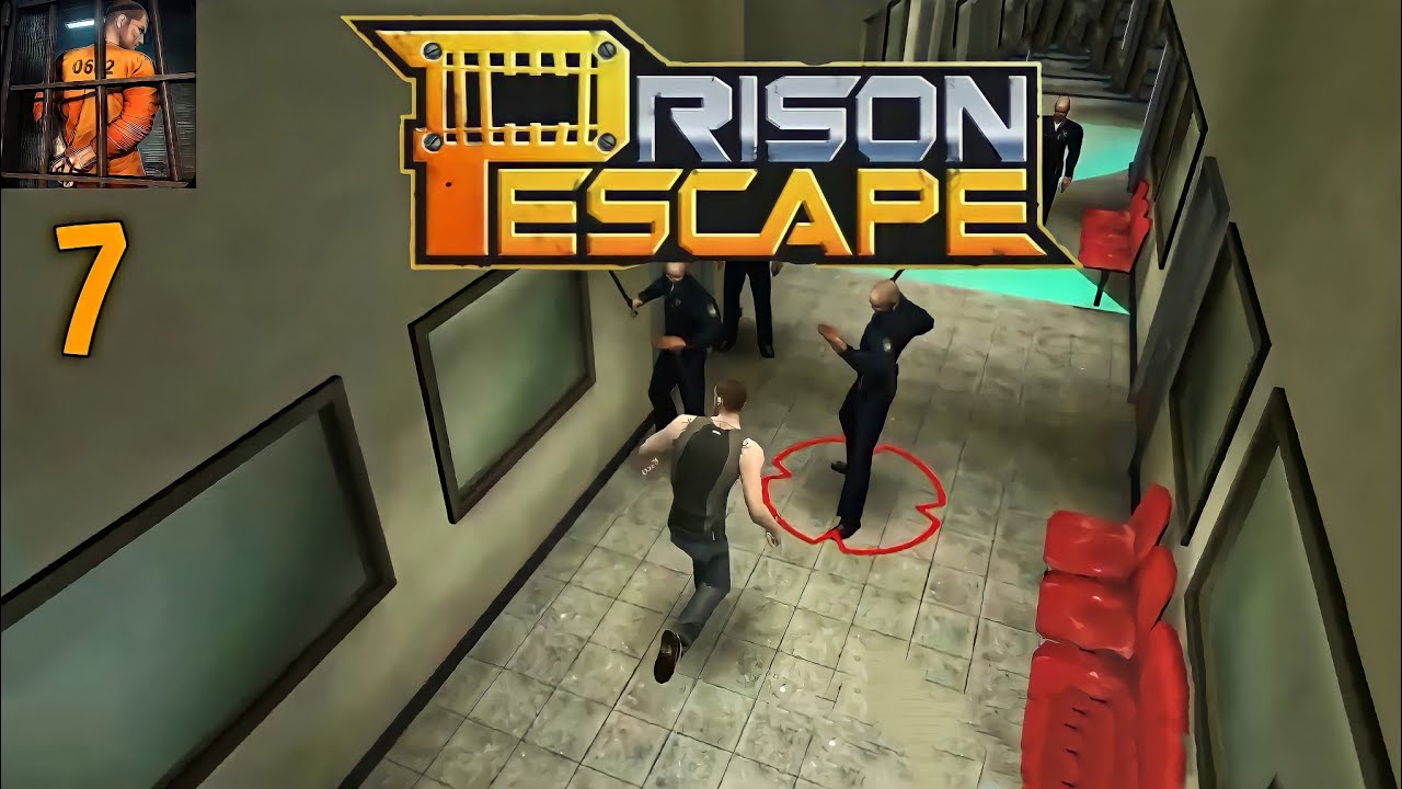 Prison escape - Gameplay part 7 - Mission play - Tazexlux 2.O
