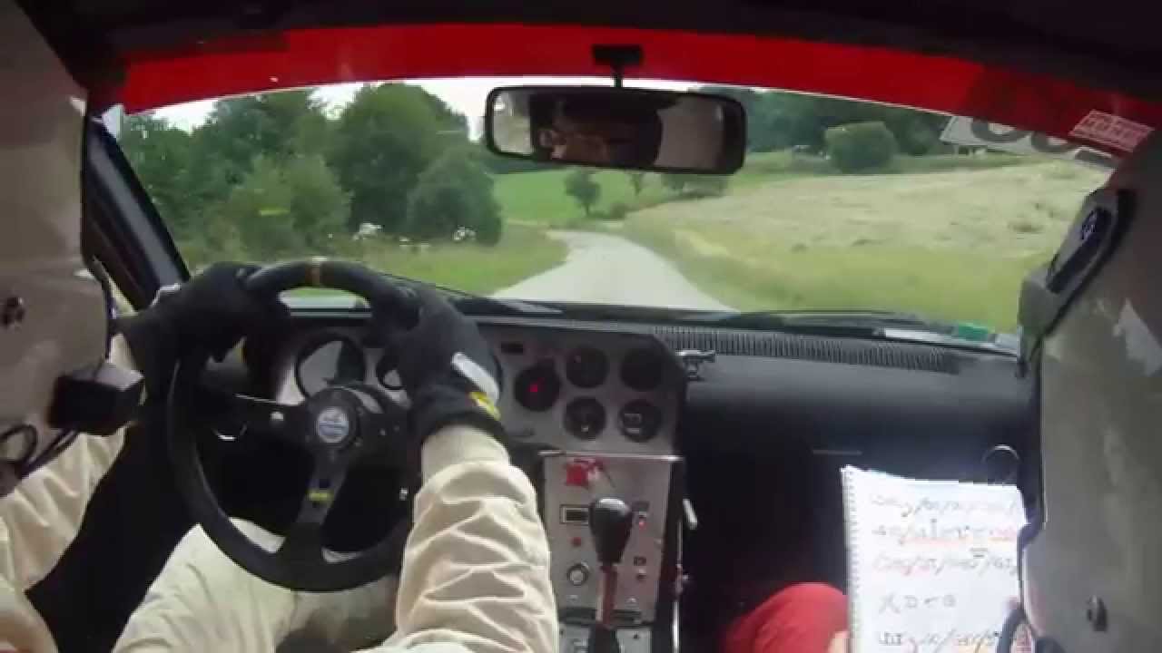 Alpine A310 1800 VHC Rallye des Bornes 2015 ES5 Les Bornes