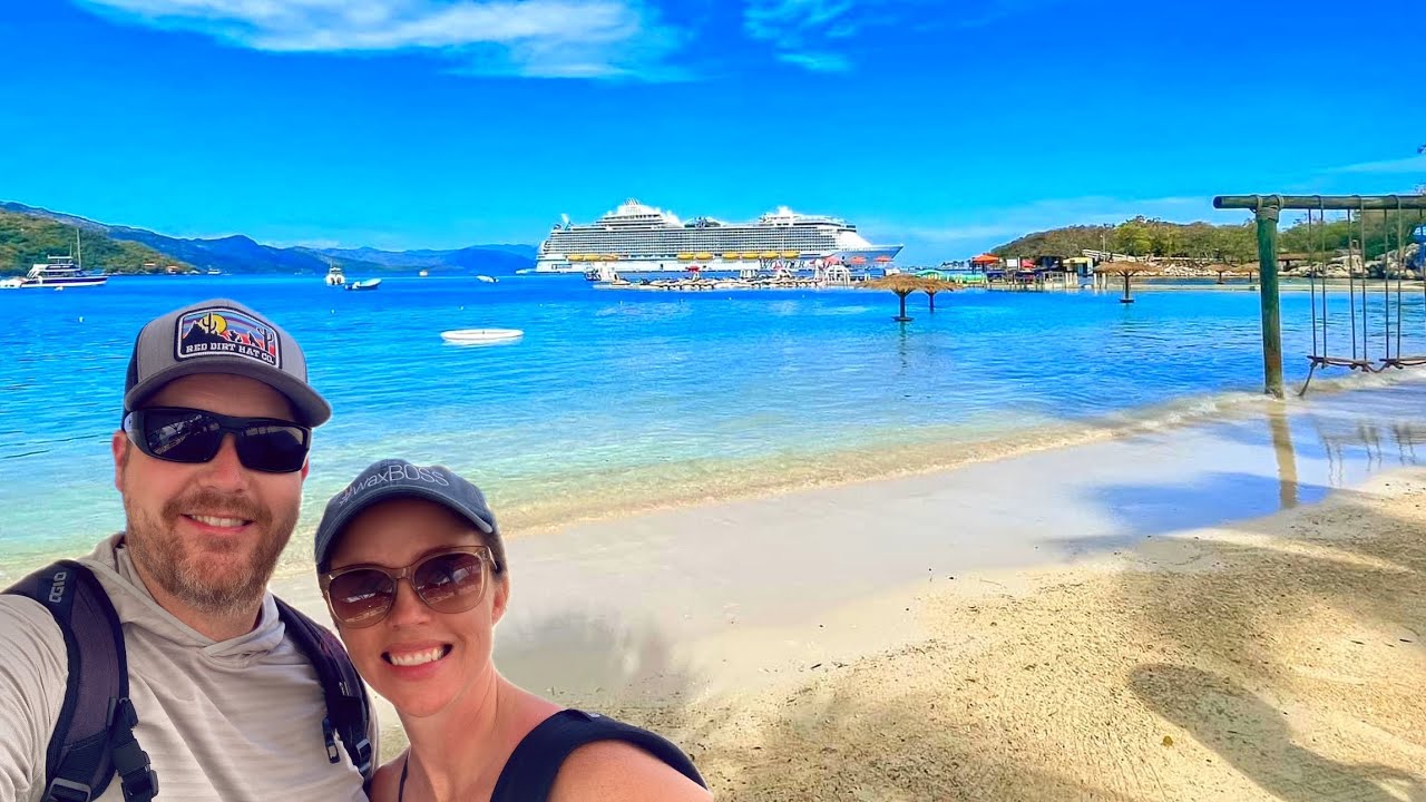Nothing but a beach day in Labadee, Haiti | Royal Caribbean Cruise | Wonder of the Seas