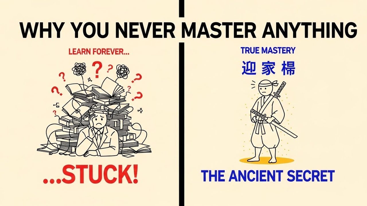 The Ancient Japanese Secret to Master Any Skill (0.01% Elite)