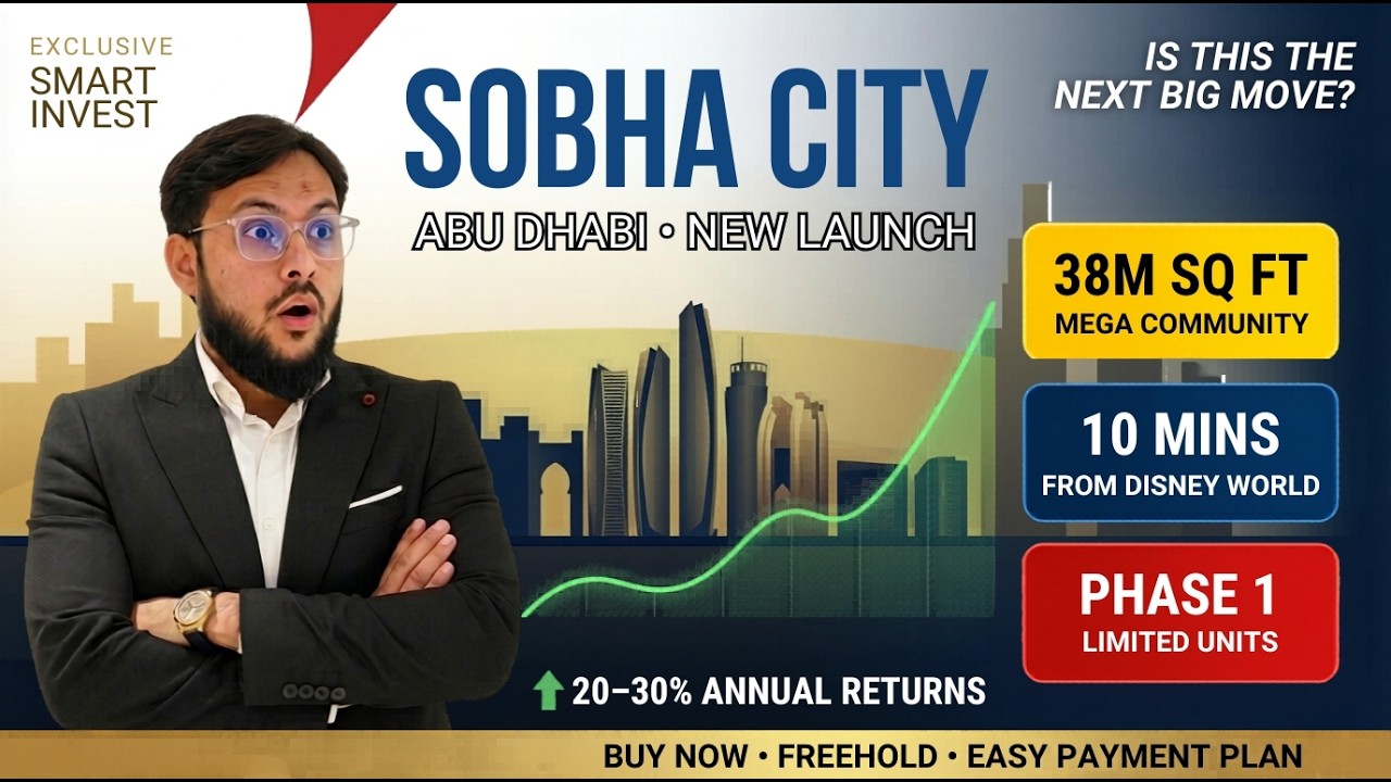 Новые проекты в Абу-Даби, запуск в 2025 году | Является ли Sobha City ЛУЧШИМ вариантом инвестиций...
