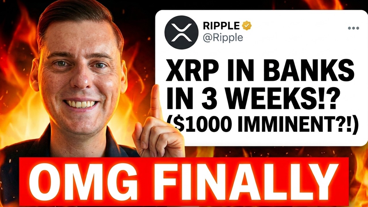 XRP В БАНКАХ ЧЕРЕЗ 3 НЕДЕЛИ!!!! XRP ПО $1000!? (МЫ НАКОНЕЦ-ТО ДОЖДАЛИСЬ!?!?)