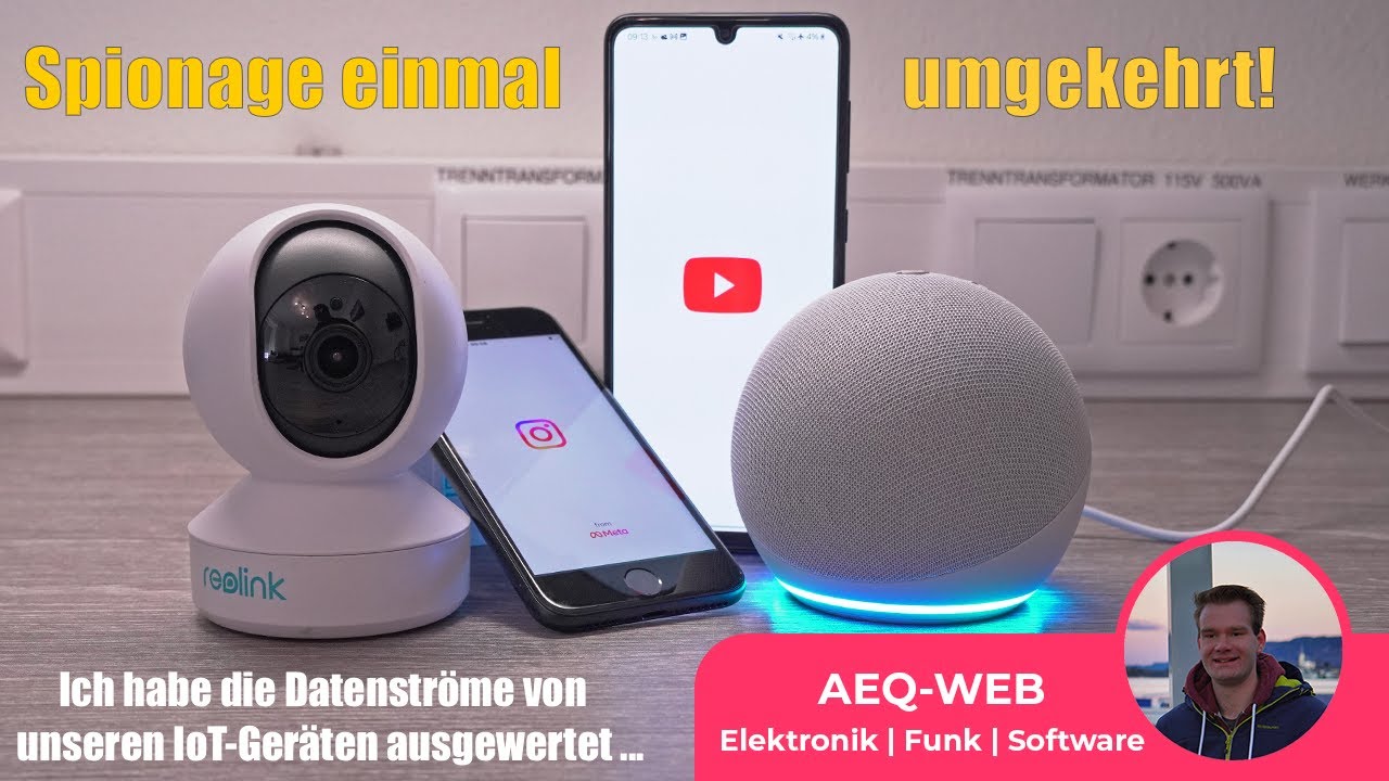 Spionage umgekehrt! Ich habe die Datenströme von meinen smarten Geräten ausgewertet ...