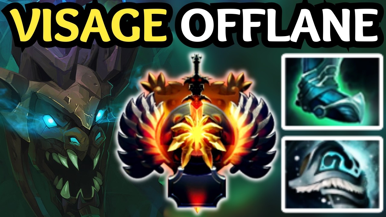 🔥 NEW META VISAGE OFFLANE &mdash; EASY SNOWBALL & TOWER CONTROL 🔥