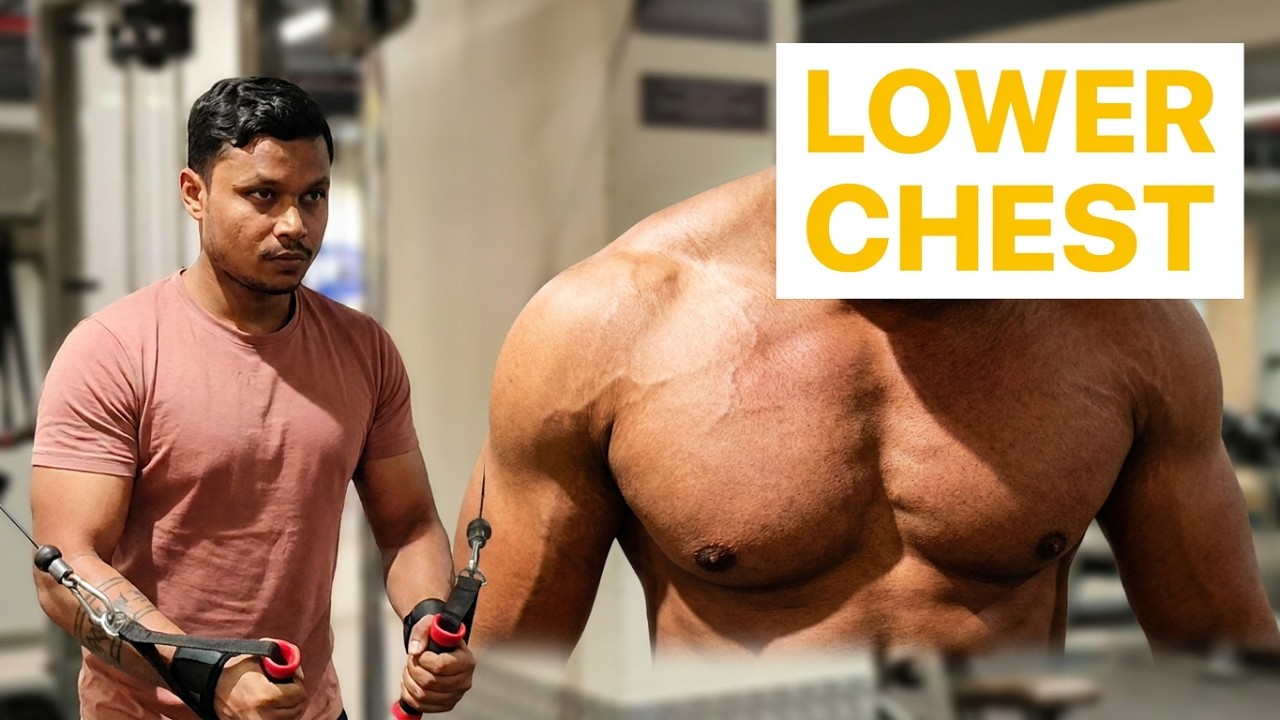 Lower Chest Ka Best Workout | Chest Ko Shape Dene Ke Top Exercises #chestworkout #indianfitness