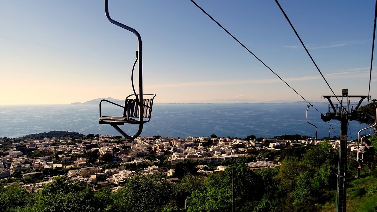 Isola di Capri: Anacapri e la seggiovia sul Monte Solaro 2017 by Claudio Gobbetti