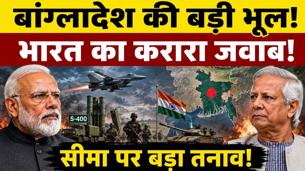 बांग्लादेश की बड़ी भूल? भारत का करारा जवाब | चिकन नेक पर बढ़ा तनाव | India vs Bangladesh Analysis