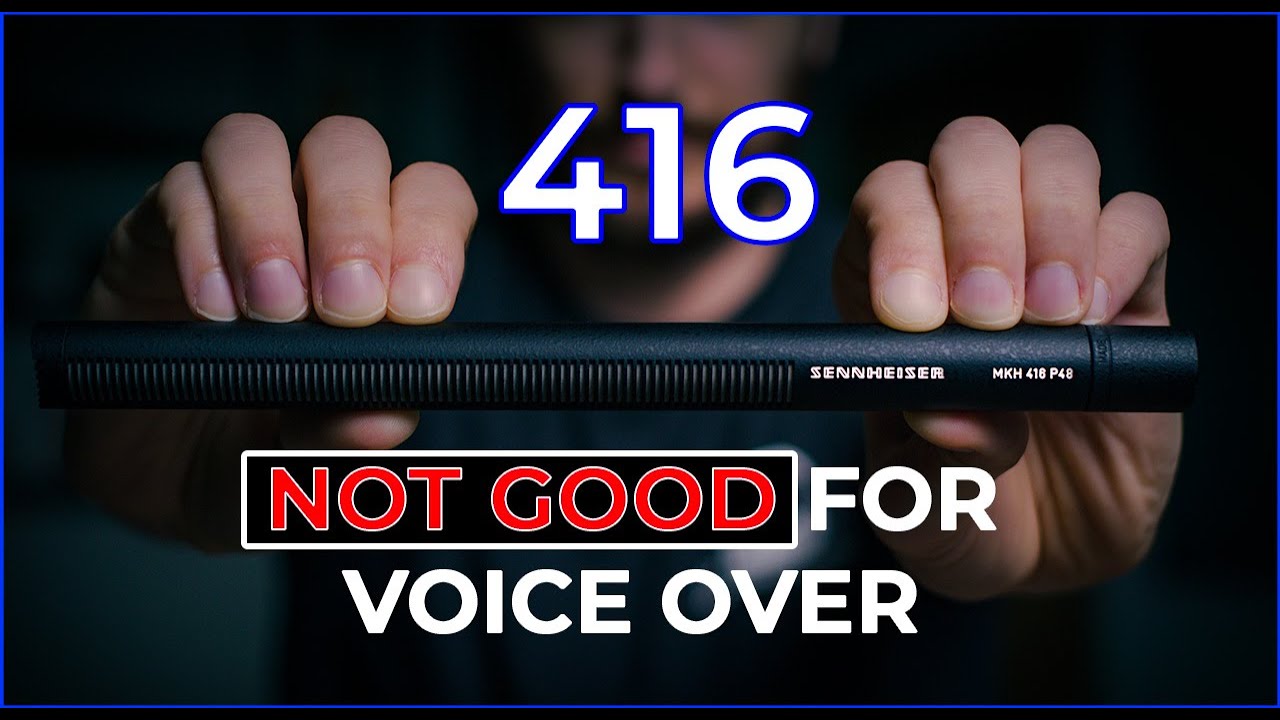Sennheiser 416 for Voice Over (The Truth About Shotgun Microphones)