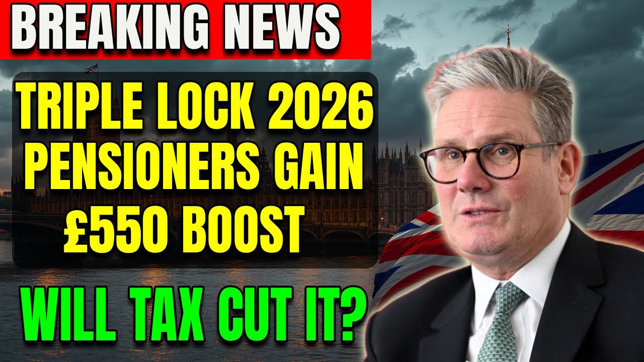 BREAKING: Triple-lock 2026 could add &pound;550 to your pension &ndash; will you pay tax on it?