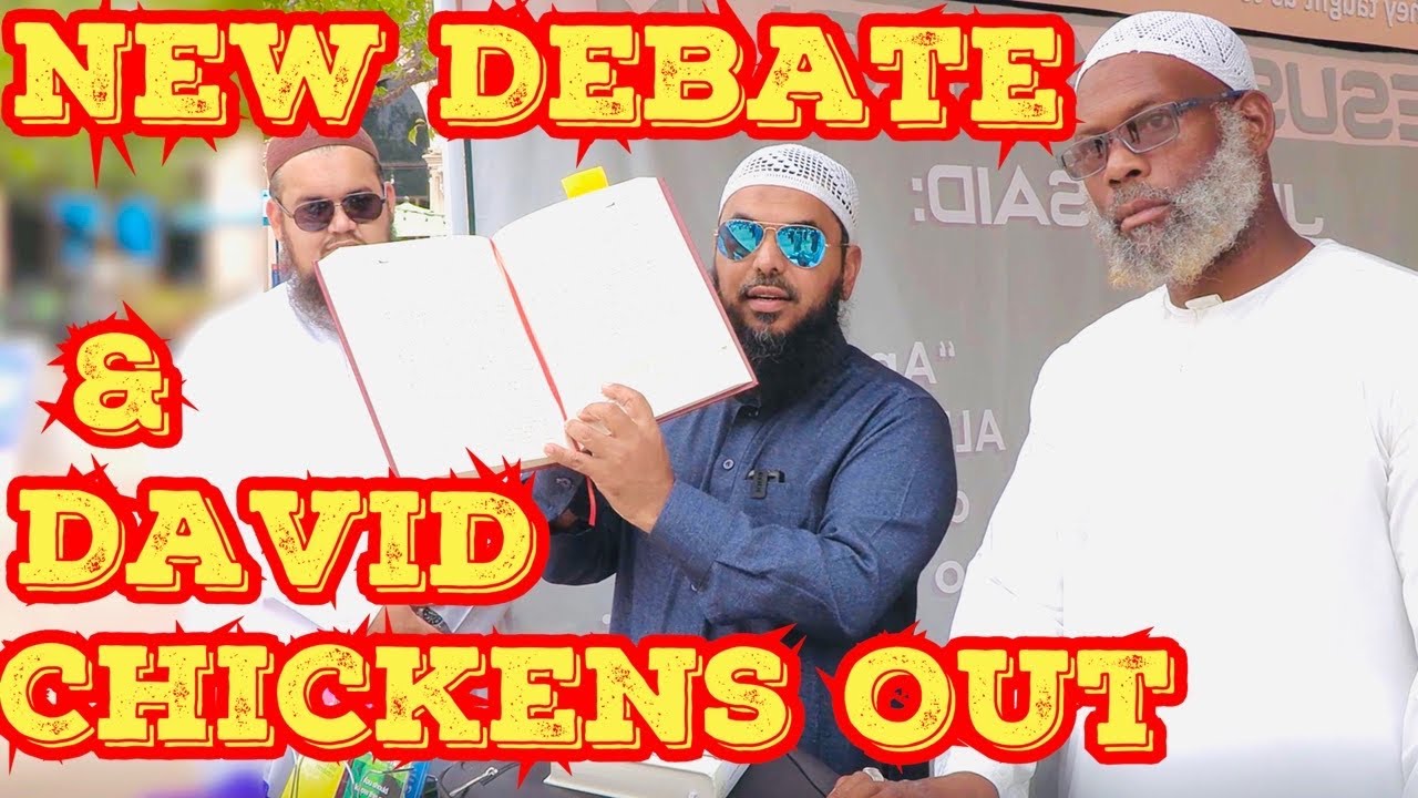 New Debate & David Wood Chickens Out