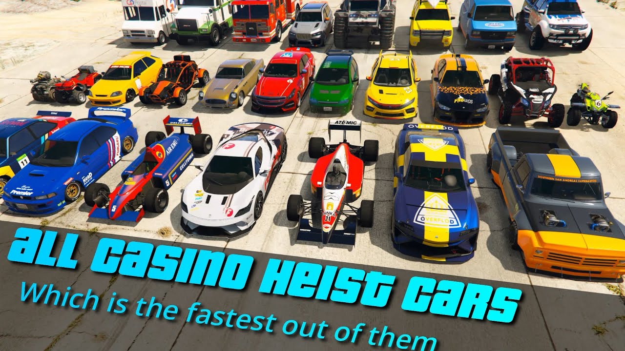 GTA V Which is fastest Casino Heist DLC Vehicle | It's not formula cars