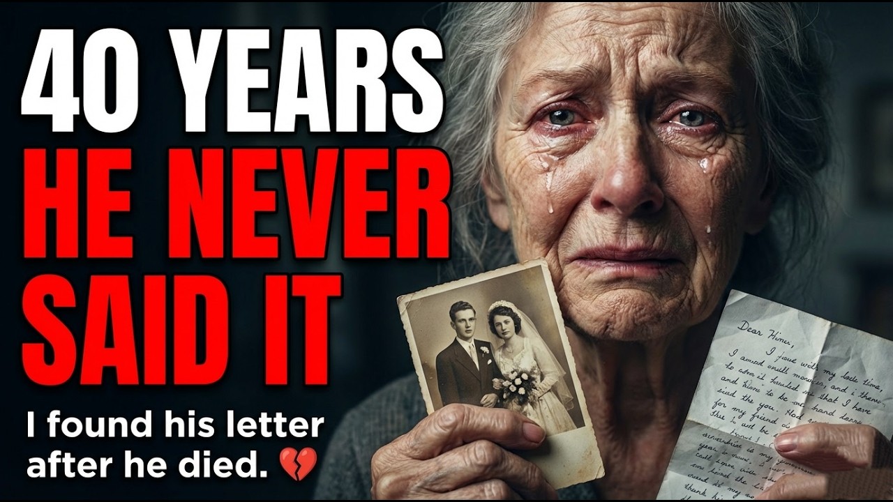 I Stayed With Him for 40 Years. He Never Once Said I Love You.