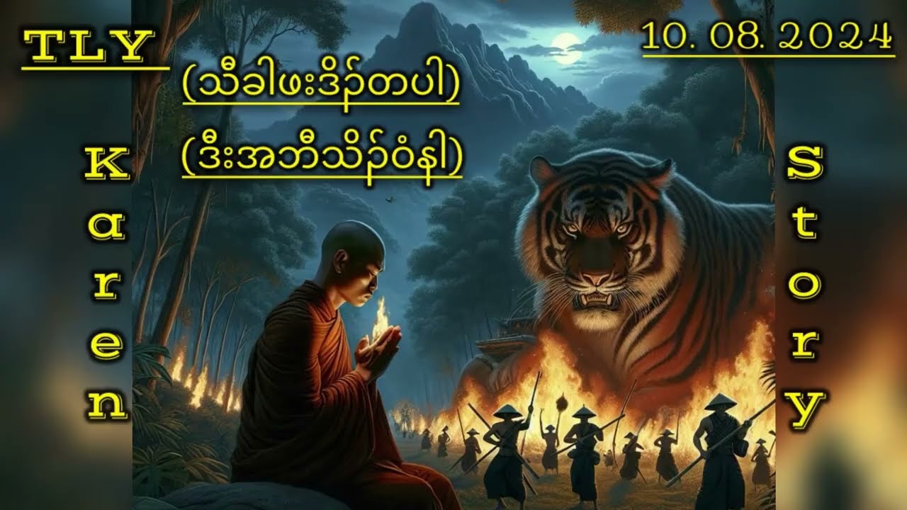 Karen story/သီခါဖးဒိၣ်တပါဒီးအဘီသိၣ်ဝံနါ/10/08/2024