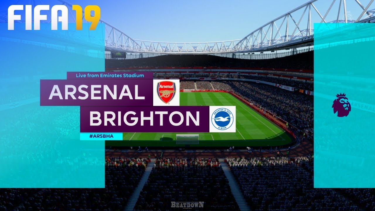 FIFA 19 - Arsenal vs. Brighton & Hove Albion @ Emirates Stadium
