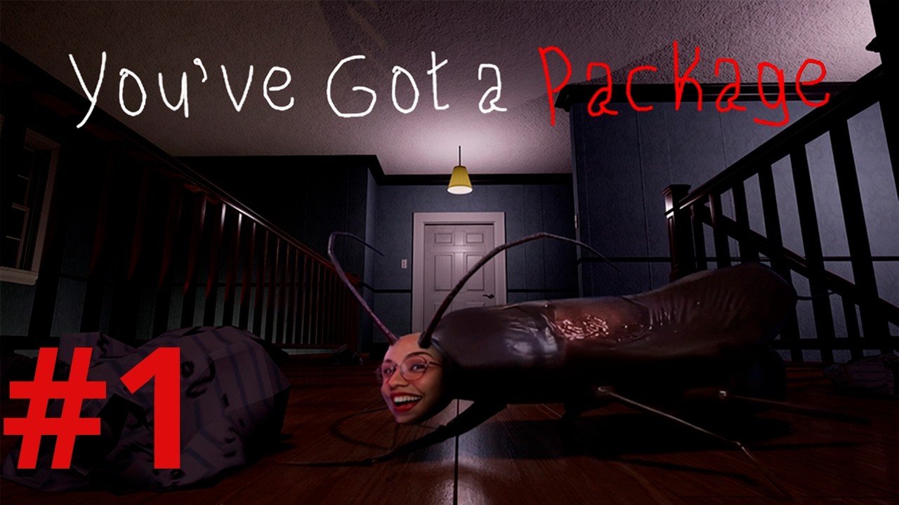 Um jogo de terror com barata? You've Got a Package part.1