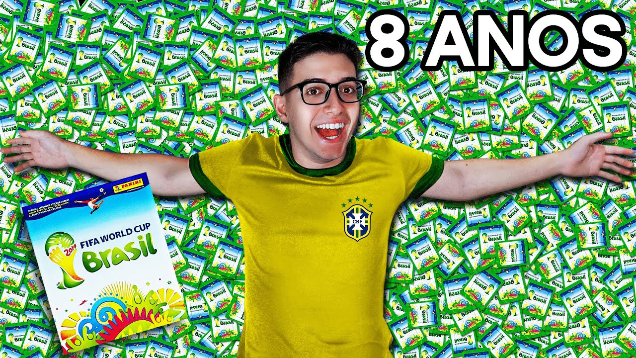 Completei o ÁLBUM de 2014 (8 Anos Atrás)